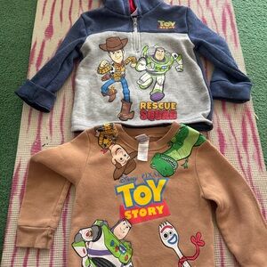 Toy Story Kids Sweatshirts - Gray/Blue and Brown